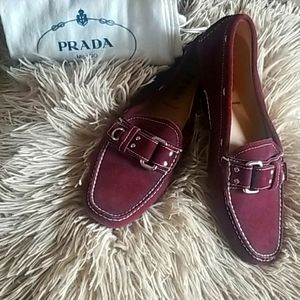 PRADA Women's Suede Loafer